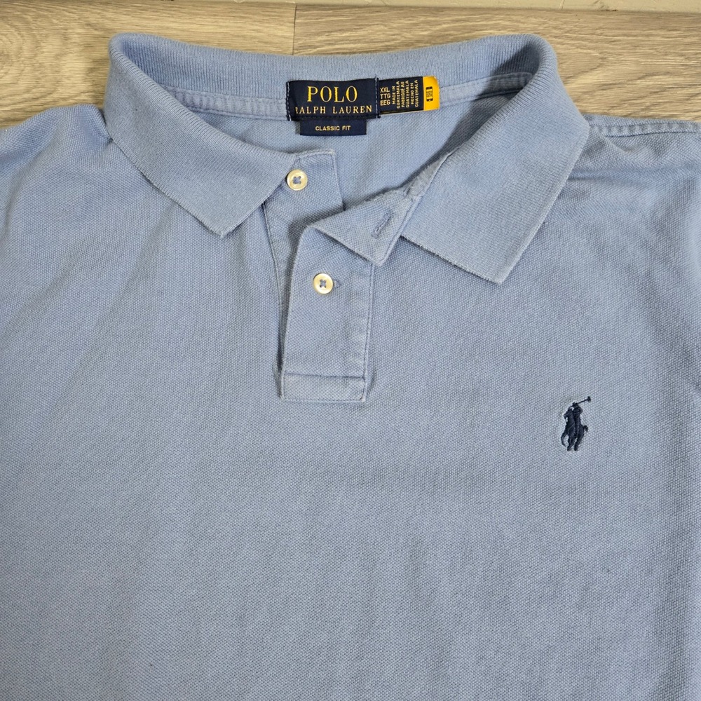 Polo Ralph Lauren 4ct Bundle Multicolor Polo Shirts Size XXL Classic Fit Logo - Picture 15 of 15